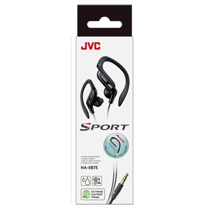 JVC HA-EB75 Auriculares Deportivos Negros