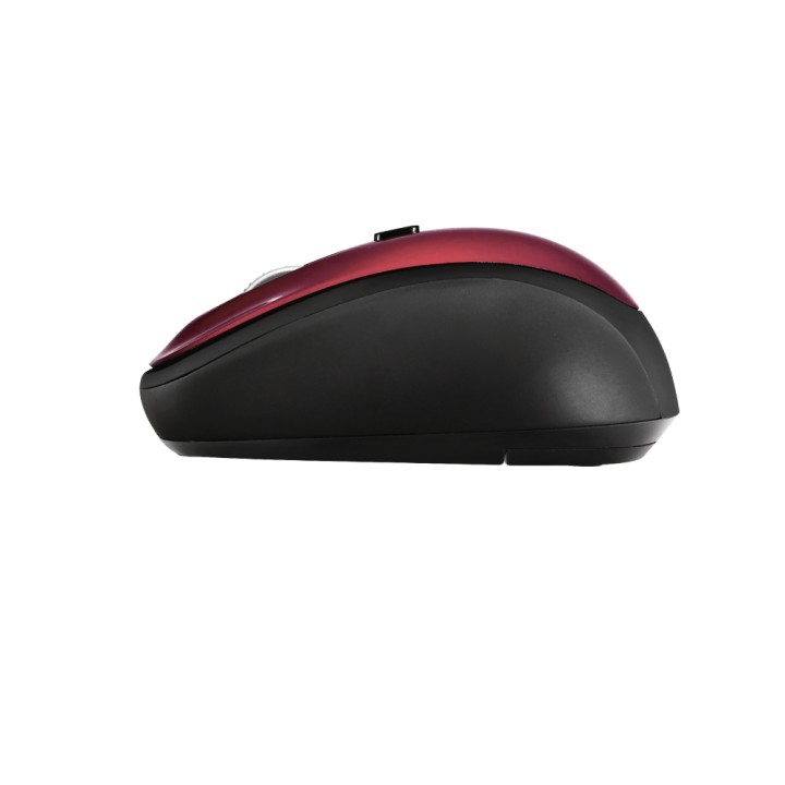 Ratón Trust Yvi Óptico Wireless RF 1600dpi Rojo (19522)