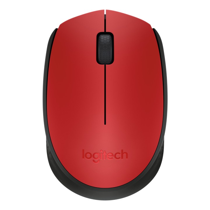 Ratón LOGITECH M171 Wireless 1000dpi Rojo (910-004641)