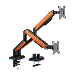 Soporte Mesa AISENS 17-32" RGB 2 Brazos (DT32TSR-251)