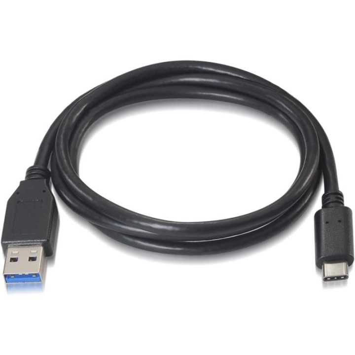 Aisens Cable USB 3.1 Gen2 a USB-C Macho/Macho 1m Negro