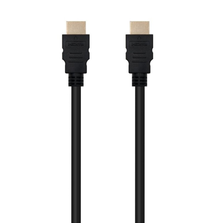 Nanocable Cable HDMI V2.0 4K 60Hz 18Gbps Macho/Macho 50cm Negro