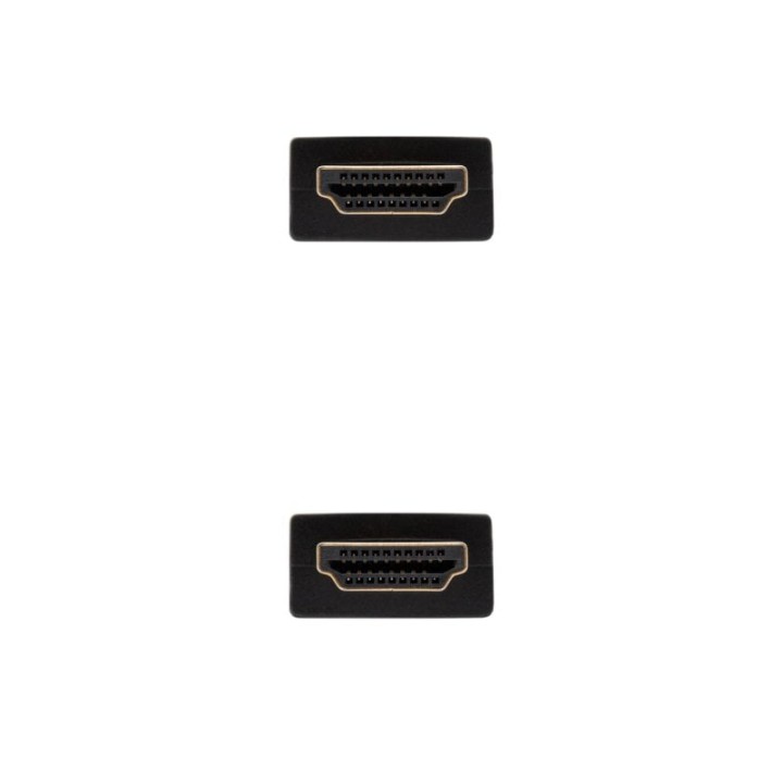 Nanocable Cable HDMI V2.0 4K 60Hz 18Gbps Macho/Macho 1m Negro