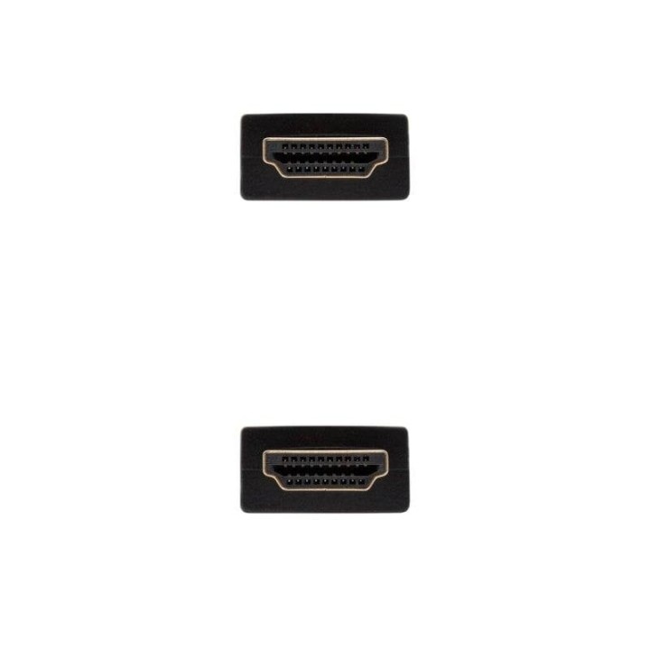 Cable HDMI Nanocable 10.15.3810 10m 4K 60Hz HDR 18Gbps Macho-Macho Negro