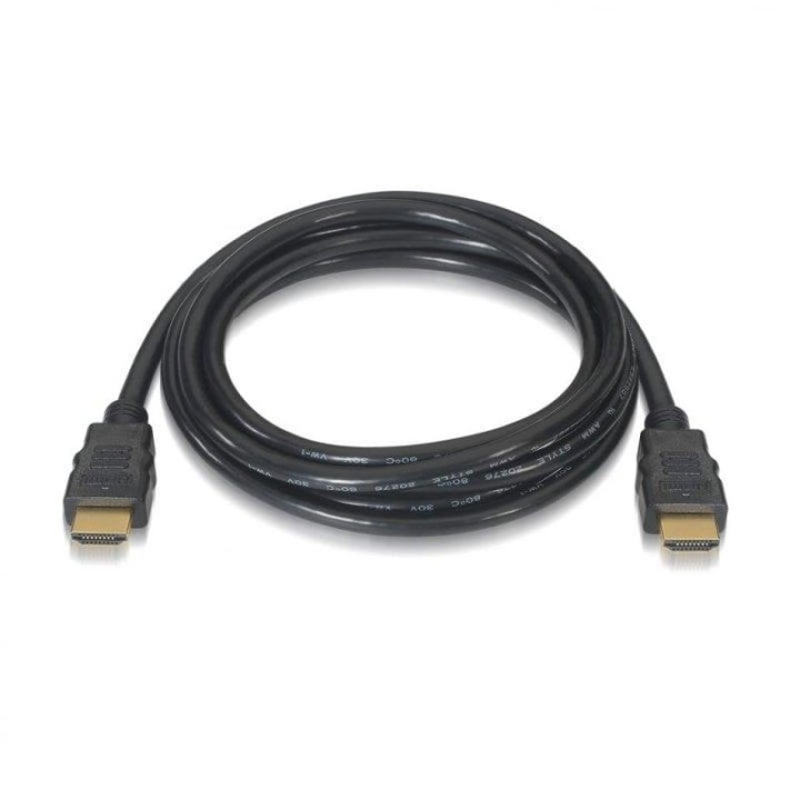 Cable HDMI Aisens A120-0121 2 m Premium 4K60Hz HDR Oro Negro