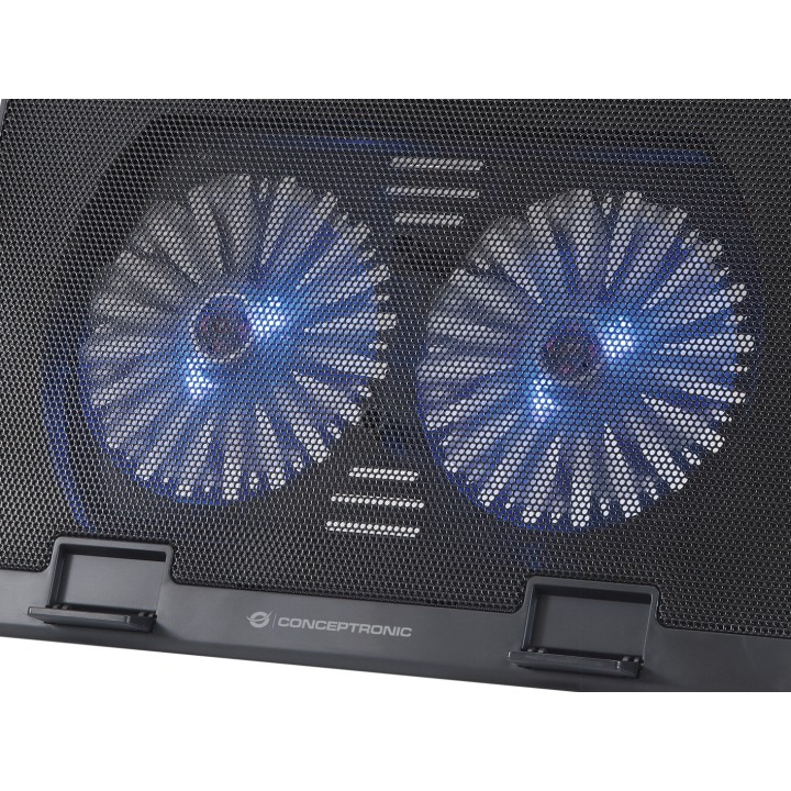 Base Refrigeración CONCEPTRONIC 17" Negra (THANA02B)