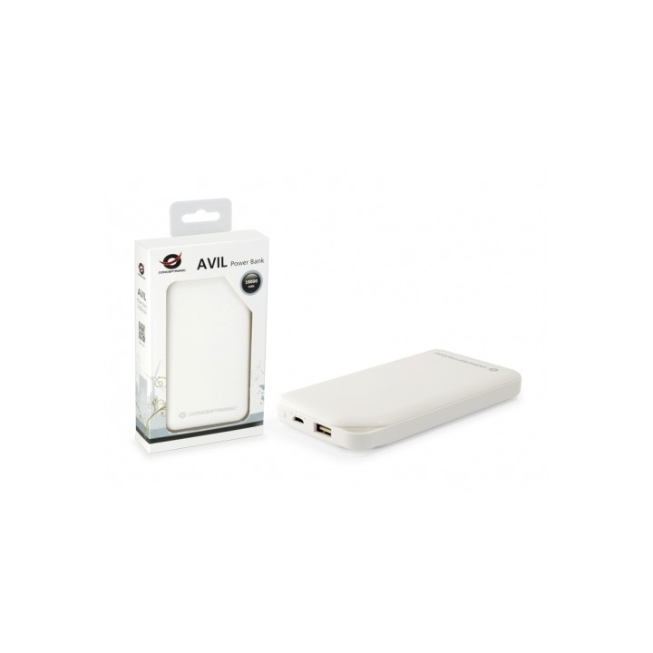 PowerBank CONCEPTRONIC 10000mAh 10W mUSB USB-A(AVIL01W)