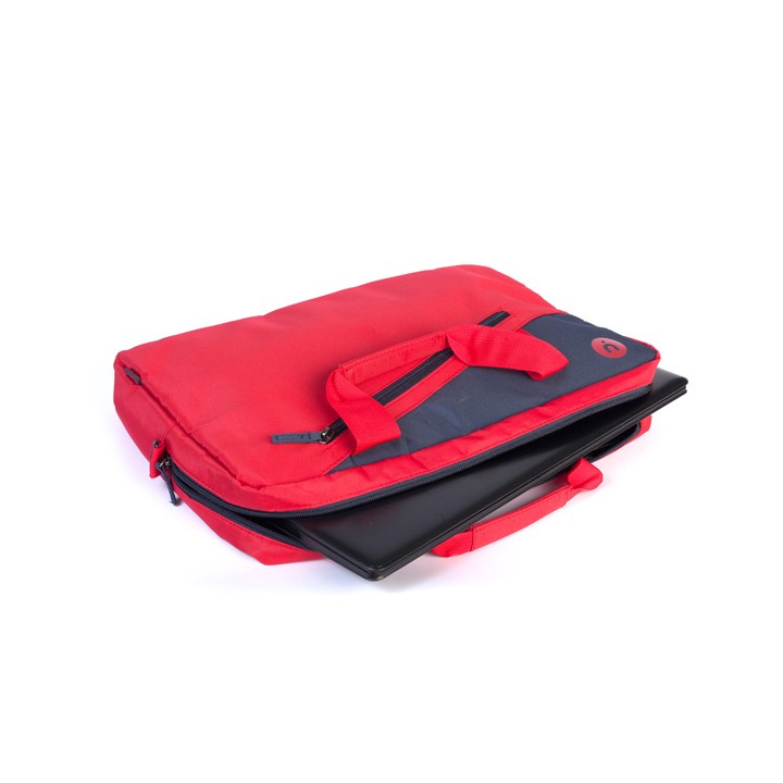 Maletin NGS Monray 15.6" Nylon Negro/Rojo (GINGER RED)
