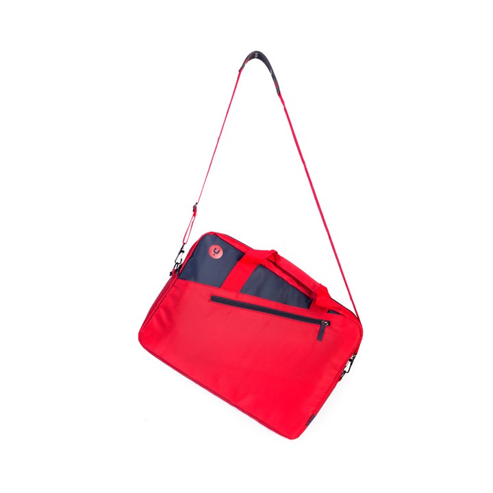 Maletin NGS Monray 15.6" Nylon Negro/Rojo (GINGER RED)