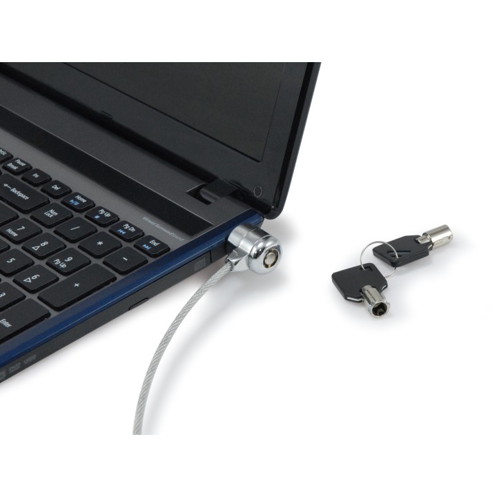Cable seguridad EQUIP con llave 1.5m (EQ245401)