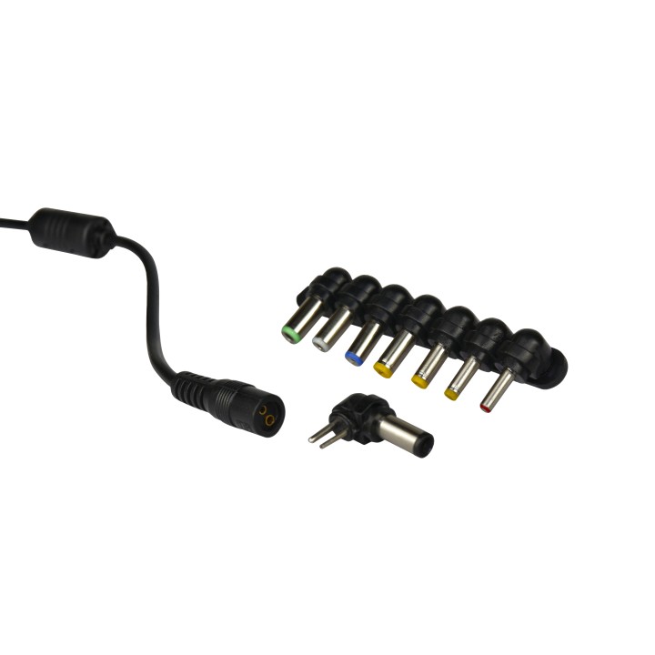 Cargador TACENS Anima 100W 8 DC 1xUSB Negro (ANBP100)