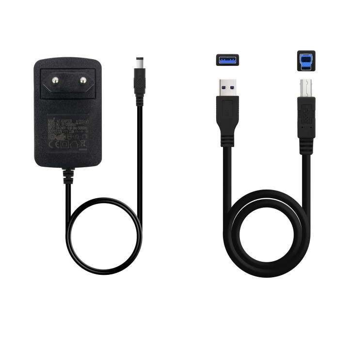 Docking TooQ USB 3.0/3.1 2.5"/3.5" Blanco (TQDS-802BW)