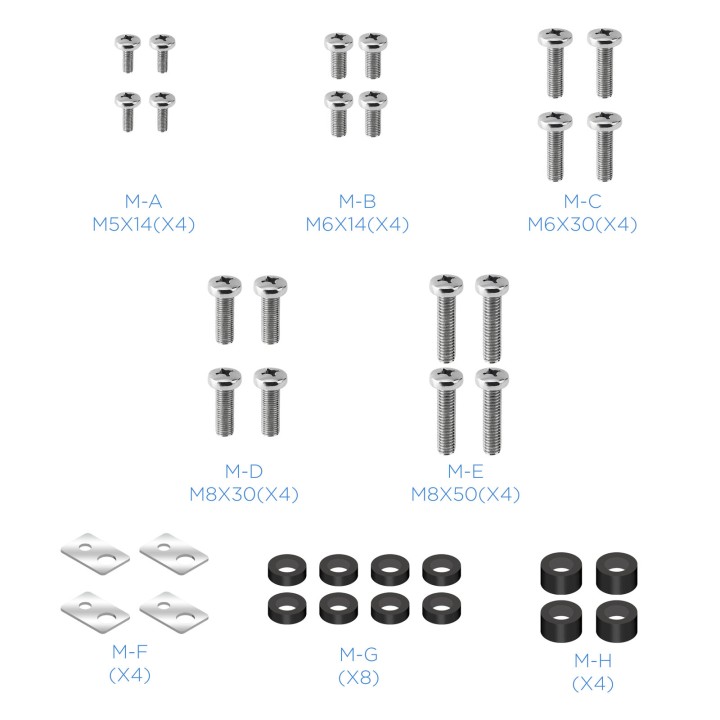 Soporte de Pared TOOQ 37"-70" Gira/Inclina (LP6070TN-B)