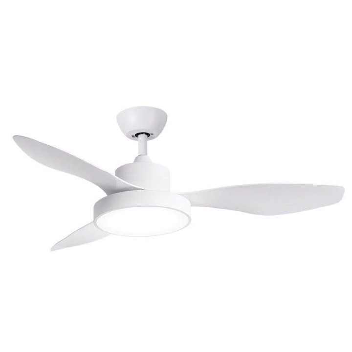 Ventilador de Techo con Luz SPC Conforto DC Lite 2 42W 120cm 6 Velocidades Motor DC Silencioso WiFi Mando Función Invierno