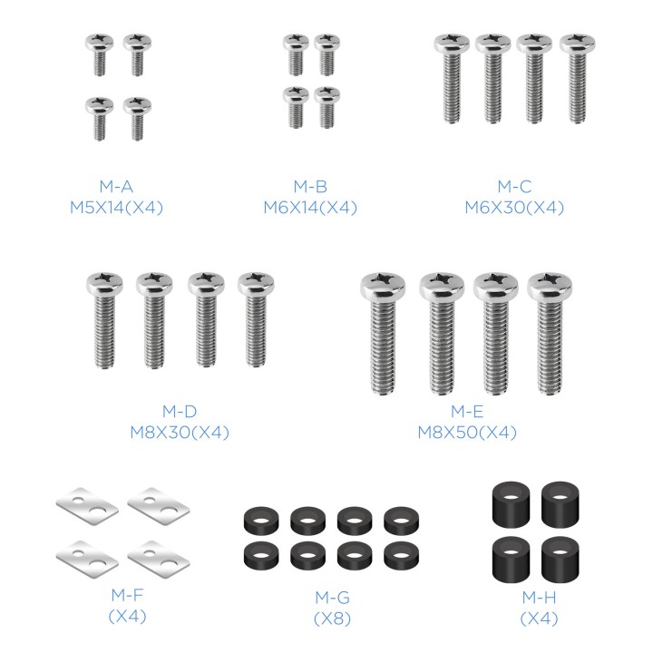 Soporte de Pared TOOQ 37"-70" Gira/Inclina (LP6270TN-B)