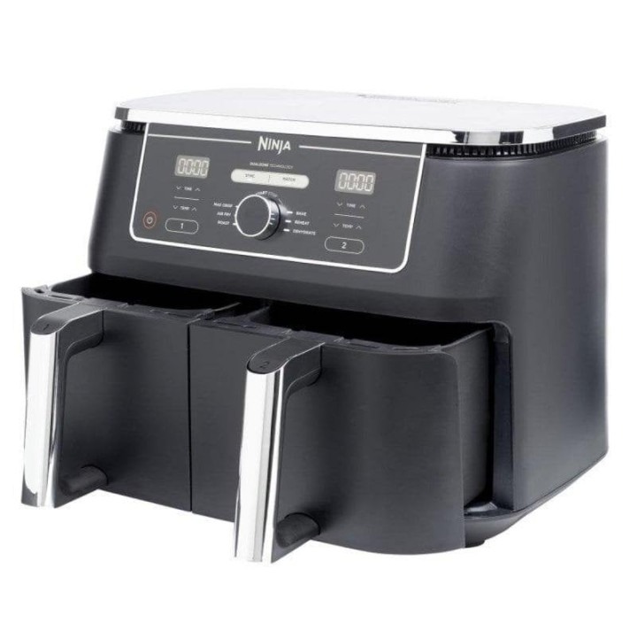 Ninja Foodi Max Freidora de Aire 6 en 1 con Compartimento Doble 9.5L