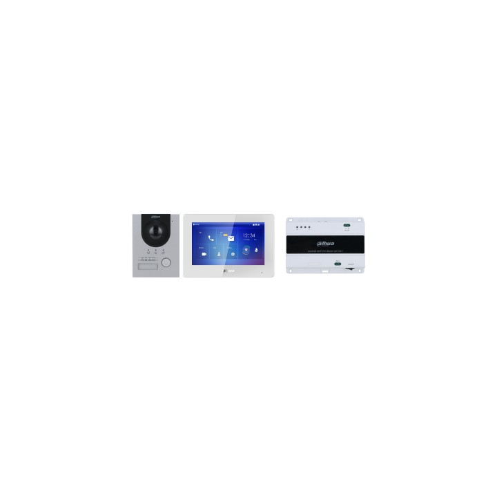 Kit Dahua Videoportero/Monitor/Switch (DH-KTD01LS)