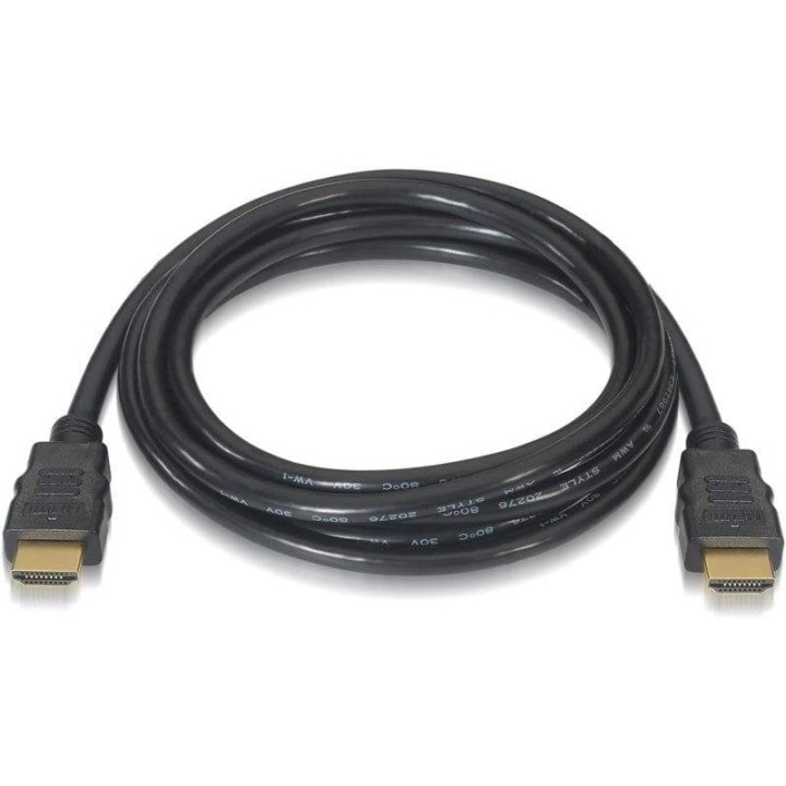 Cable HDMI 2.0 Aisens A120-0122 4K 3D 18Gbps Negro 3m