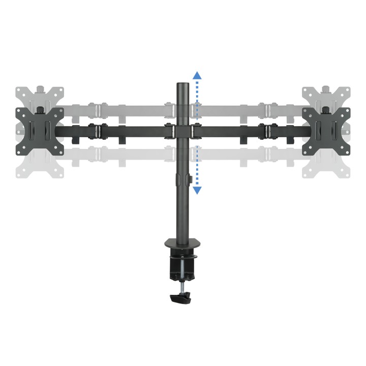 Soporte Mesa TooQ 13"-32" Gira/Inclina 8Kg (DB1232TN-B)