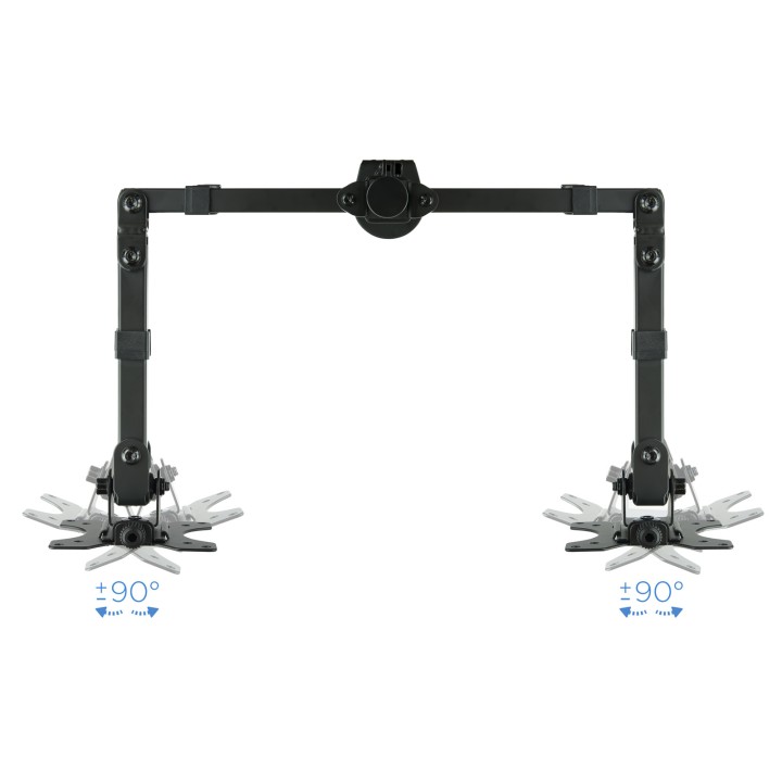 Soporte Mesa TooQ 13"-32" Gira/Inclina 8Kg (DB1232TN-B)