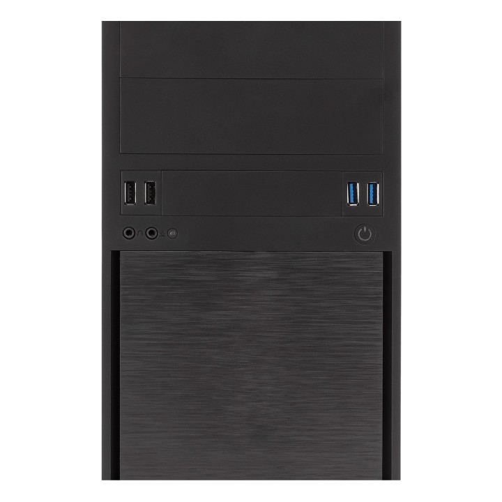 Caja UNYKA UK6023 QUAD 500W USB2/3 mATX Negra (51992)