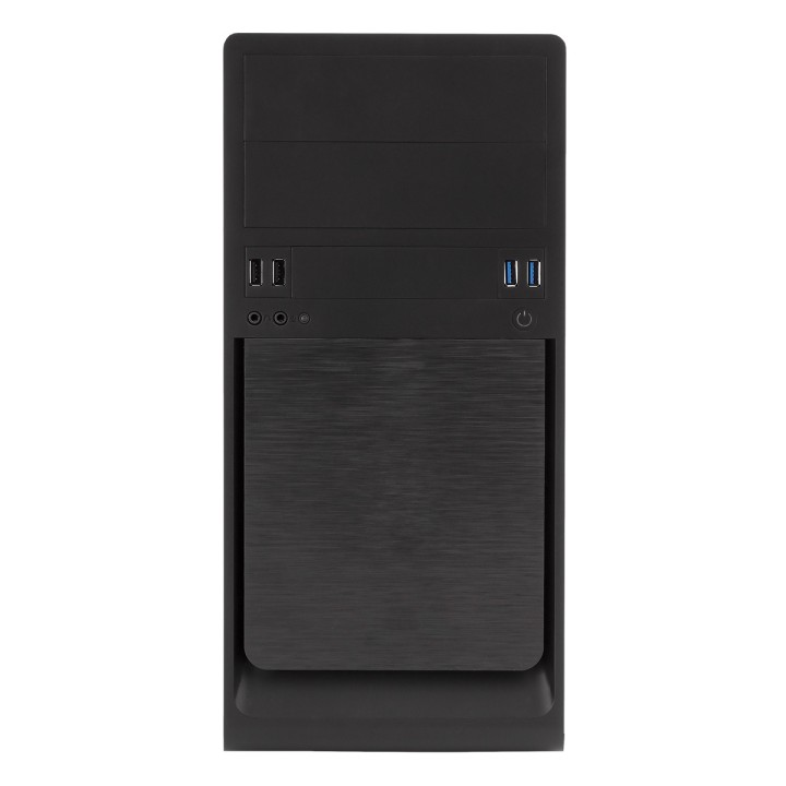 Caja UNYKA UK6023 QUAD 500W USB2/3 mATX Negra (51992)