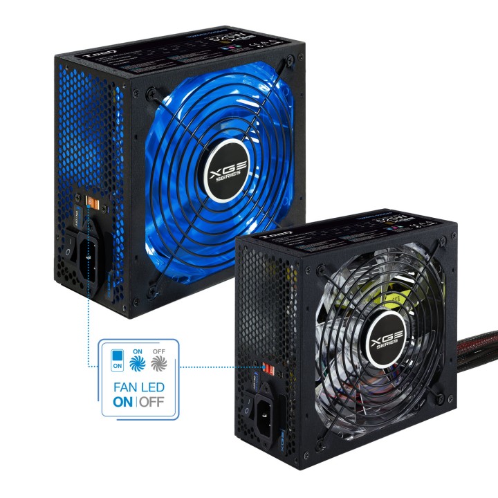 Fuente Gaming TooQ ATX 525W 80+ Bronze (TQXGEII-525SAP)