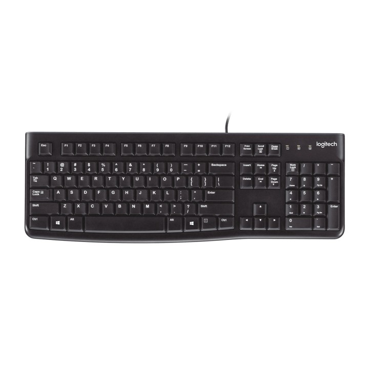 Teclado LOGITECH K120 USB Negro (920-002499)