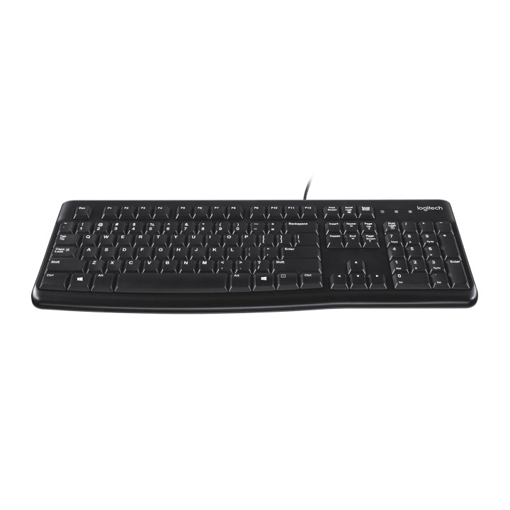Teclado LOGITECH K120 USB Negro (920-002499)