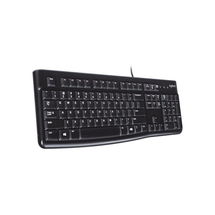 Teclado LOGITECH K120 USB Negro (920-002499)