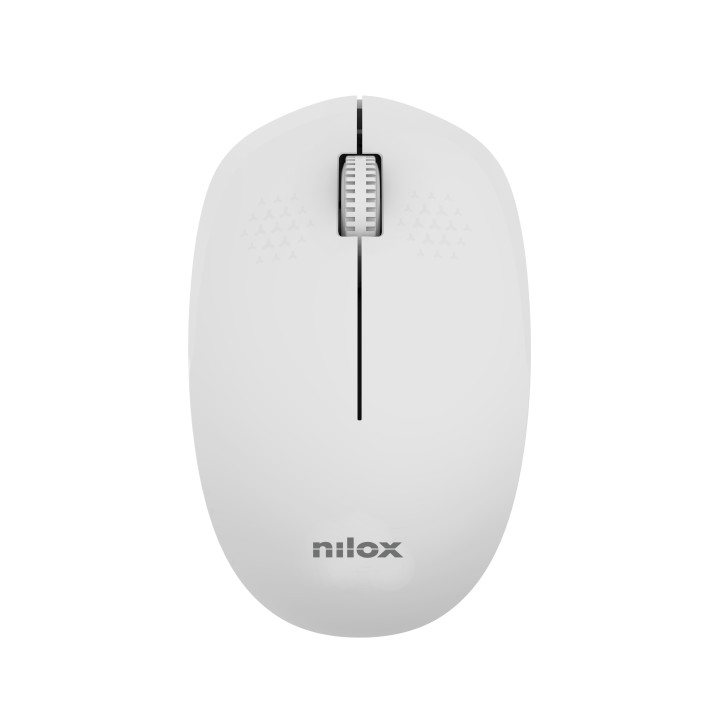 Ratón NILOX Wireless 1000dpi Blanco (NXMOWI4013)