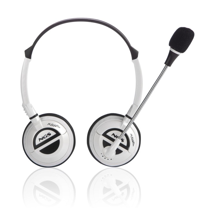 Auric+Micro NGS 3.5mm Blancos/Negros (WHITEMSX6PRO)