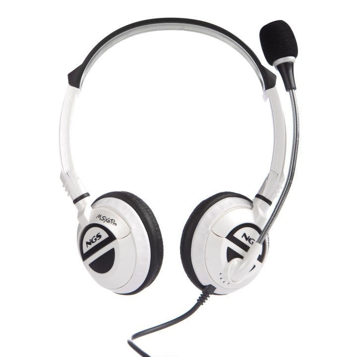 Auric+Micro NGS 3.5mm Blancos/Negros (WHITEMSX6PRO)