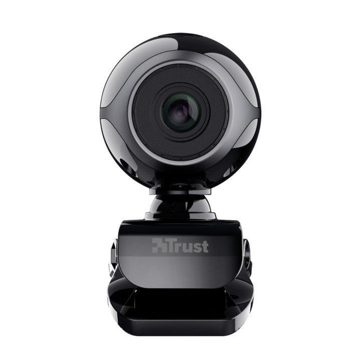 WebCam Trust 0.3mp USB Micrófono Negra/Plata (17003)