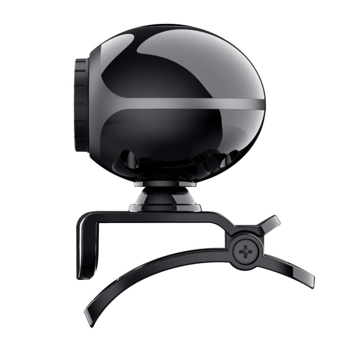 WebCam Trust 0.3mp USB Micrófono Negra/Plata (17003)