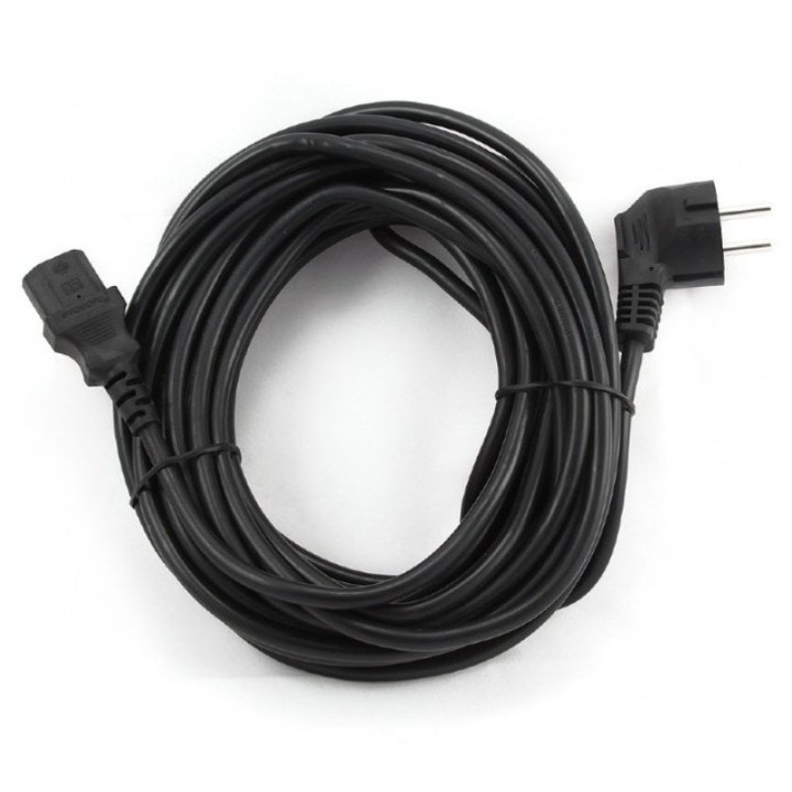 Gembird PC-186-VDE-10M Cable de Alimentación Schuko a C13 10m