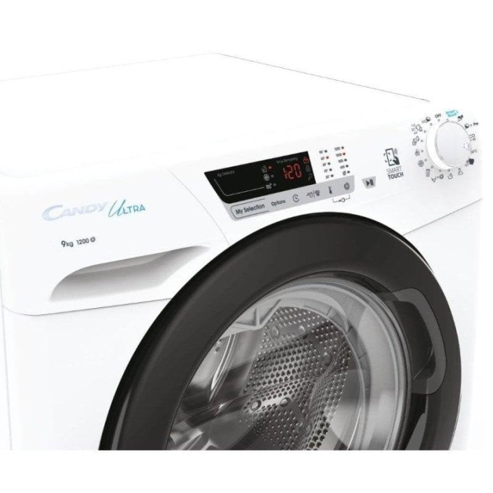 Candy Ultra HCU1292DWB4/1-S Lavadora Carga Frontal 9Kg B Blanca