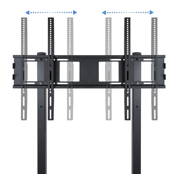 Soporte Suelo TOOQ 37"-100" Ruedas 150Kg (FS20100M-B)