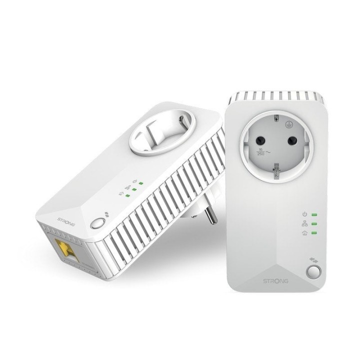 Strong Kit de 2 Adaptadores Powerline 600 Mbit/s