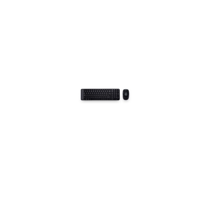 T+Ratón LOGITECH MK220 Wireless Negro (920-003159)