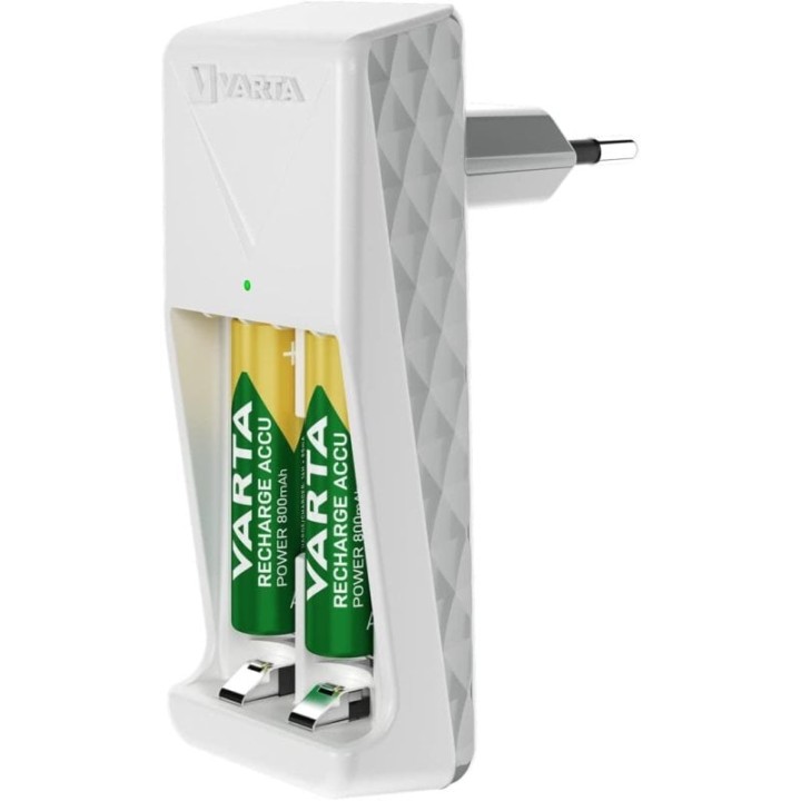Varta Mini Charger para Pilas Recargables 2x AA 2100 mAh