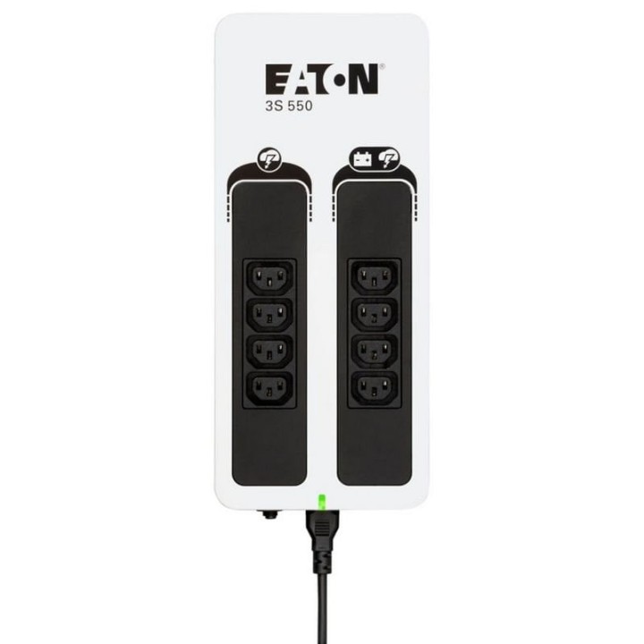 Eaton 3S550I SAI 550VA 330W con 8 Salidas AC Tipo C13