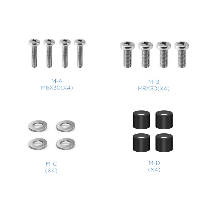 Soporte de Pared TOOQ Fijo 32"-55" Máx 40Kg (LP4155F-B)