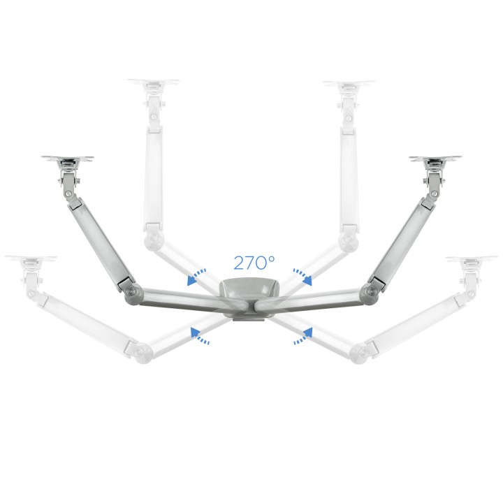 Soporte Mesa TooQ 13-32" Gira/Inclina 9Kg (DB3132TNR-S)