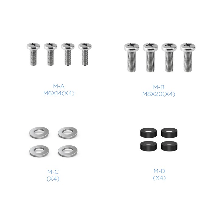 Soporte de Pared TOOQ 23"-55" Gira/Inclina (LP2255TN-B)