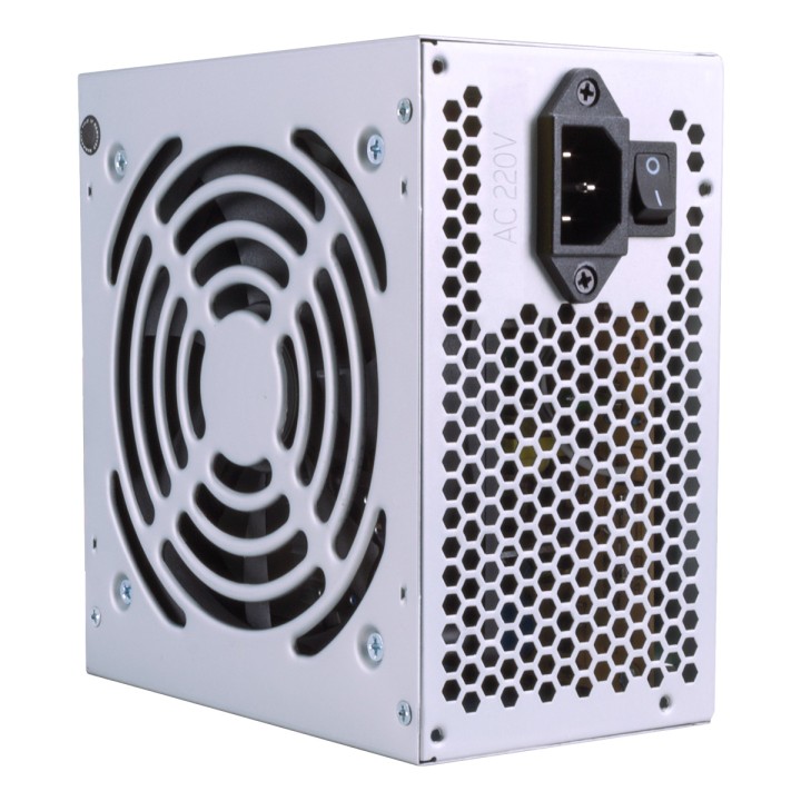 Fuente UNYKA ATX 500W 120mm Plata (52099)