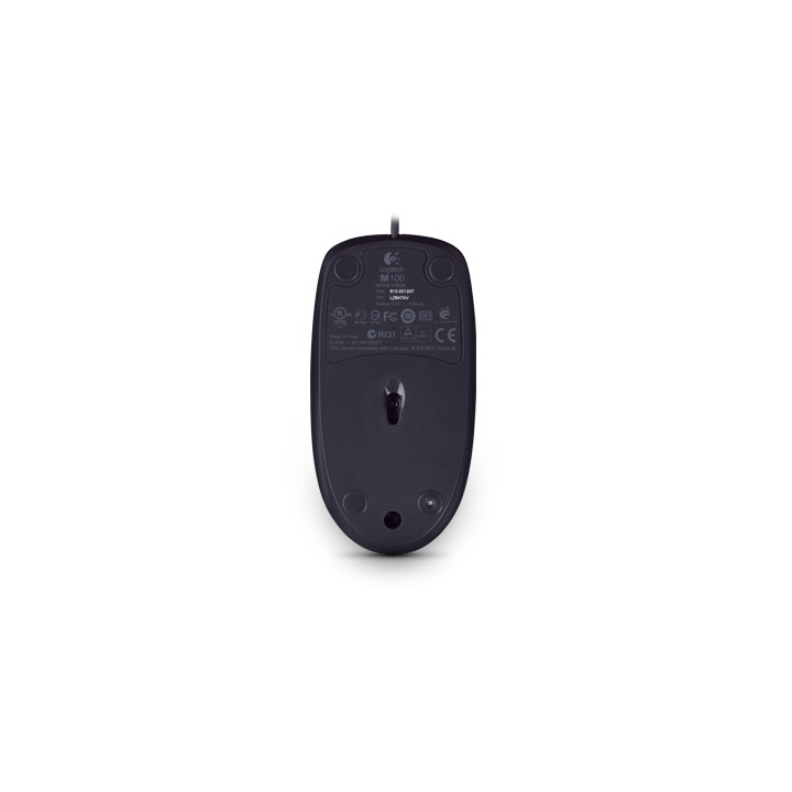 Ratón LOGITECH B110 USB Optical OEM Negro (910-005508)