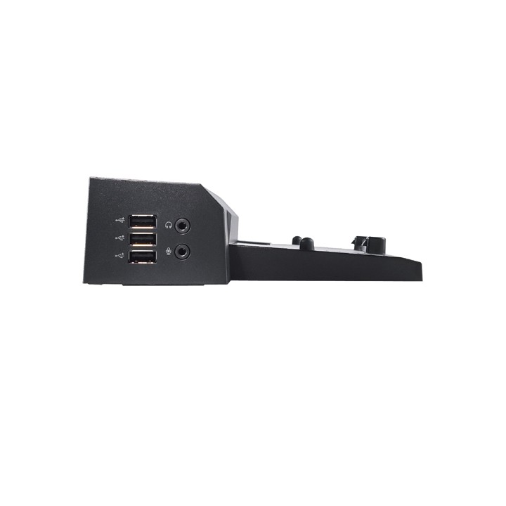 Replicador Dell E-Port II USB/DP/VGA/DVI-D/PS-2 Negro