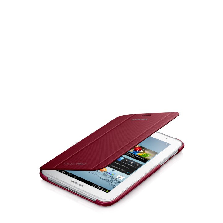 Funda Samsung 7" Cuero Folio Tab 2 Roja(EFC-1G5SRECSTD)