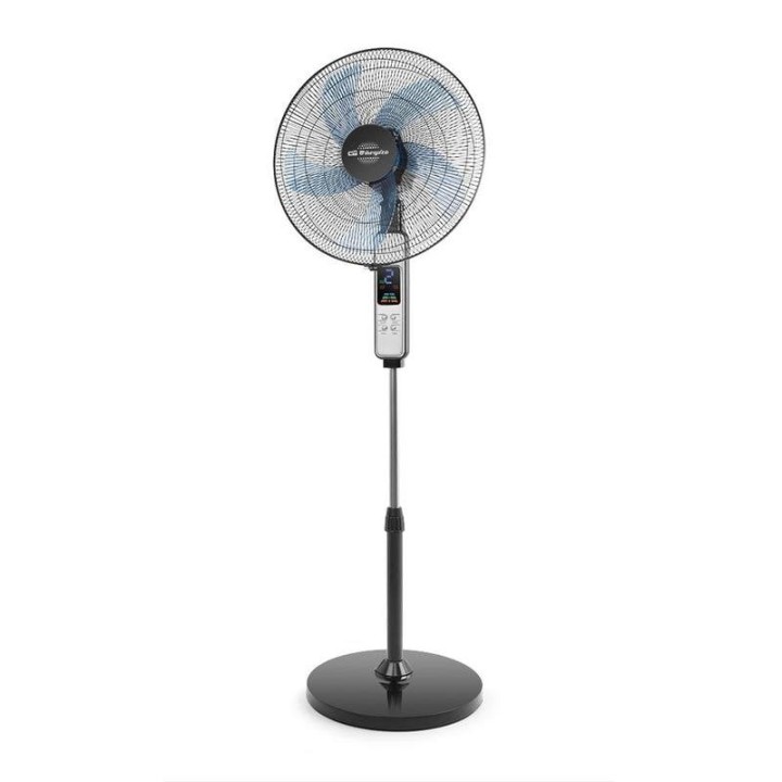 Orbegozo SF 0346 Ventilador de Pie con Mando 45cm Negro